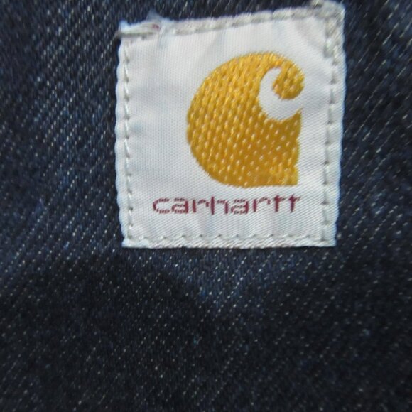 CARHARTT Women's Denim Size XL Work Relaxed Fit Jacket - Picture 3 of 7